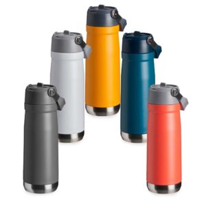 Garrafa térmica de parede dupla em inox