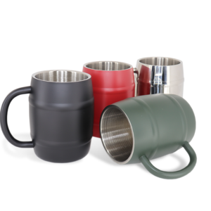 Caneca chopp (barril) térmica, 420 ml