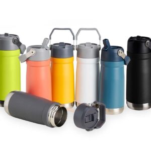 Garrafa térmica de parede dupla em inox